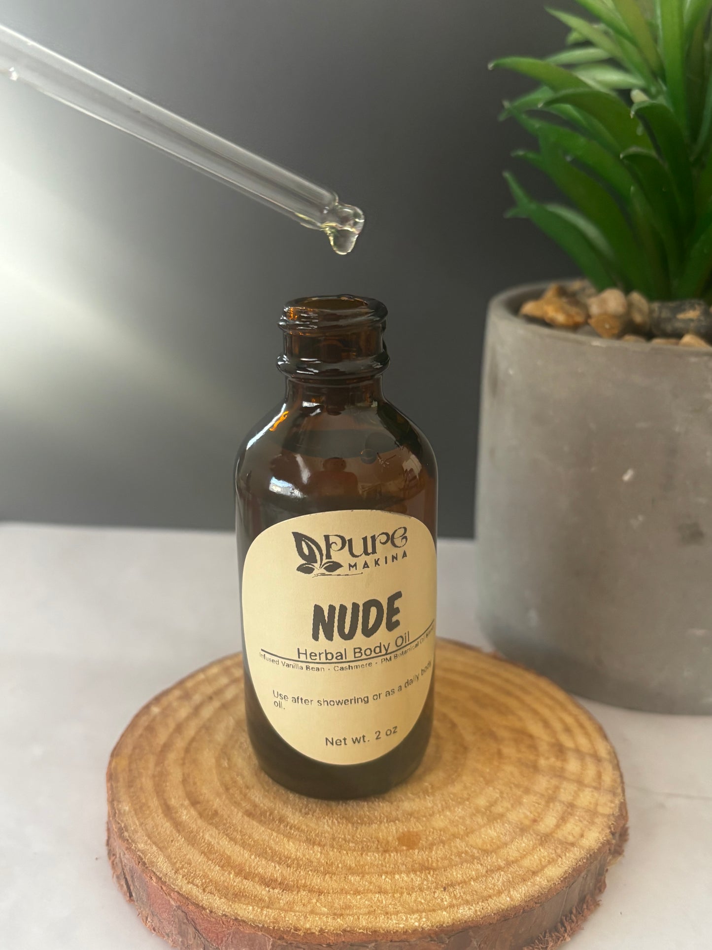 Nude- Vanilla Bean + Cashmere Body Oil