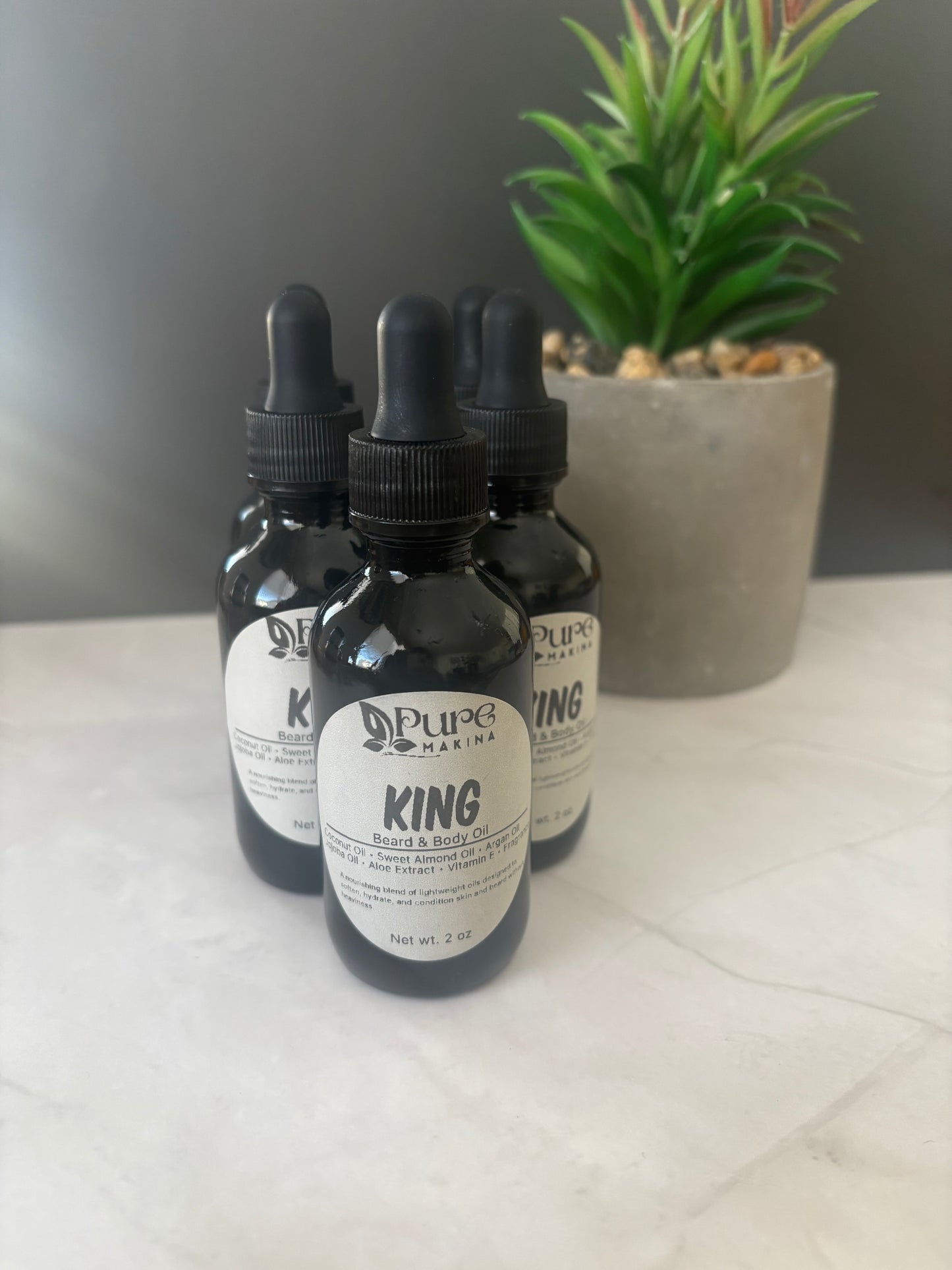 KING- Cashmere Oud Beard & Body Oil