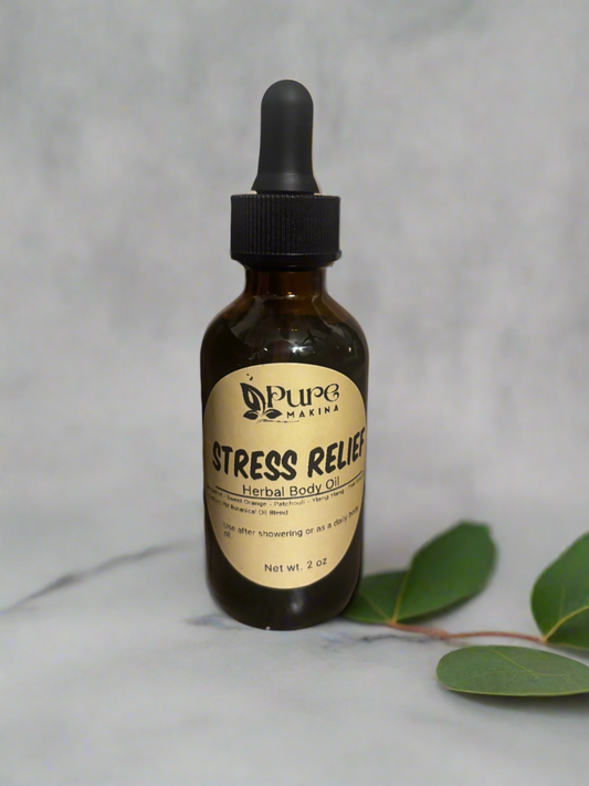Stress Relief — Grounding Body Oil