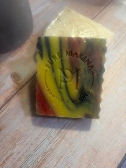 Plumeria + Charcoal Gold Soap Bar