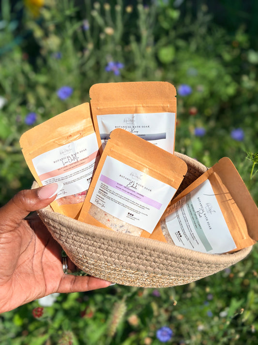 Botanical Milk Bath Soaks