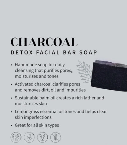 Detox — Charcoal + Eucalyptus Massage Bar